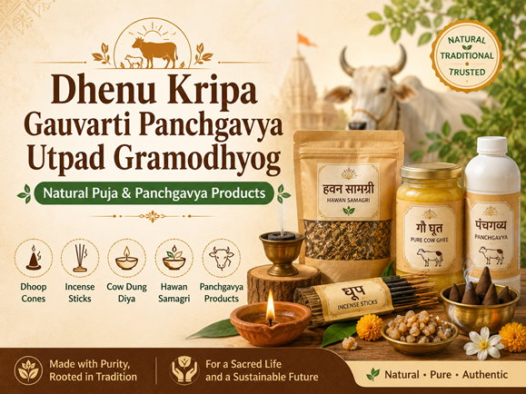 Dhenu Kripa Gauvarti Panchgavya Utpad Gramodhyog