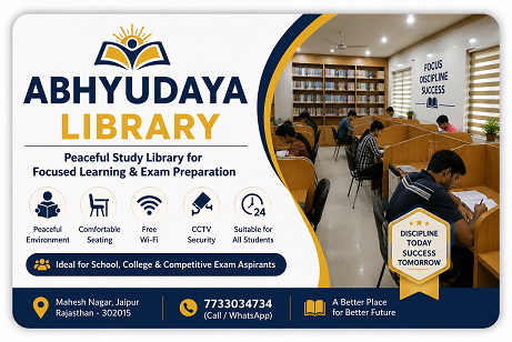 Silent Study Zone offered by Abhyudya Library
