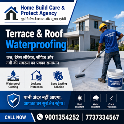 Terrace Waterproofing offered by Home Build Care & Protect Agency